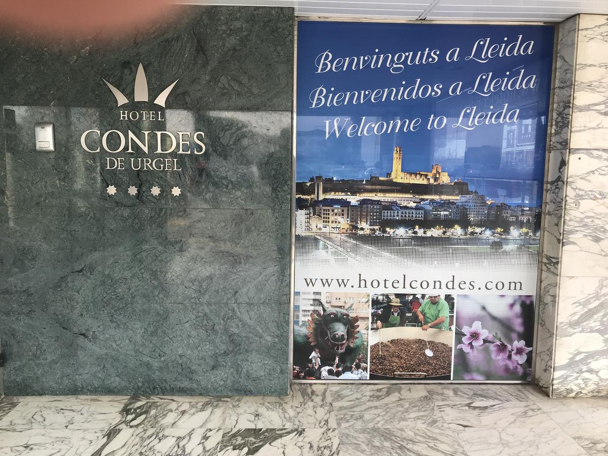 לאידה Hotel Condes De Urgel מראה חיצוני תמונה